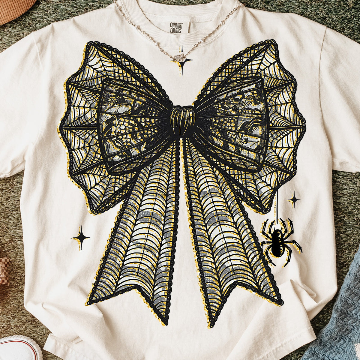 Spiderweb Bow Halloween