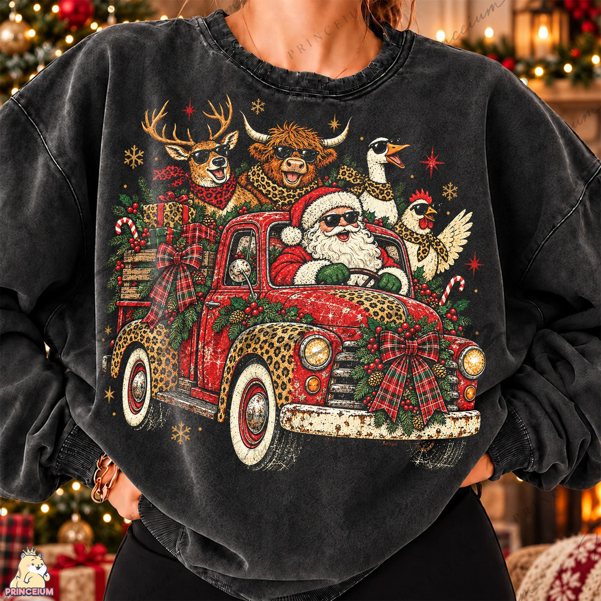 Santa's Vintage Christmas Truck Parade