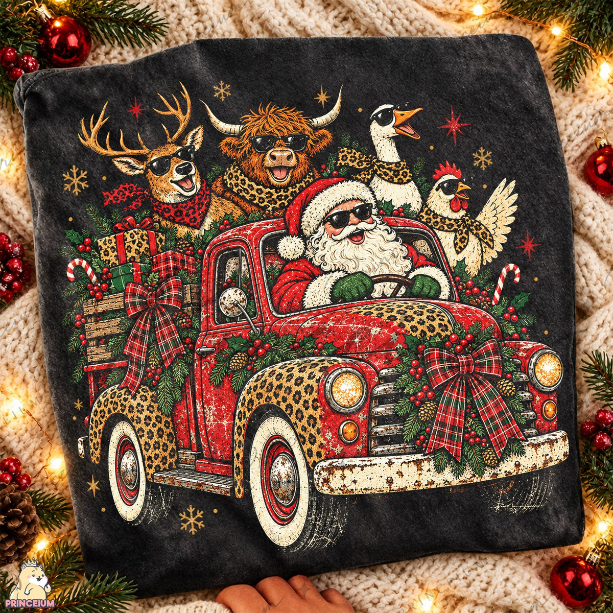 Santa's Vintage Christmas Truck Parade