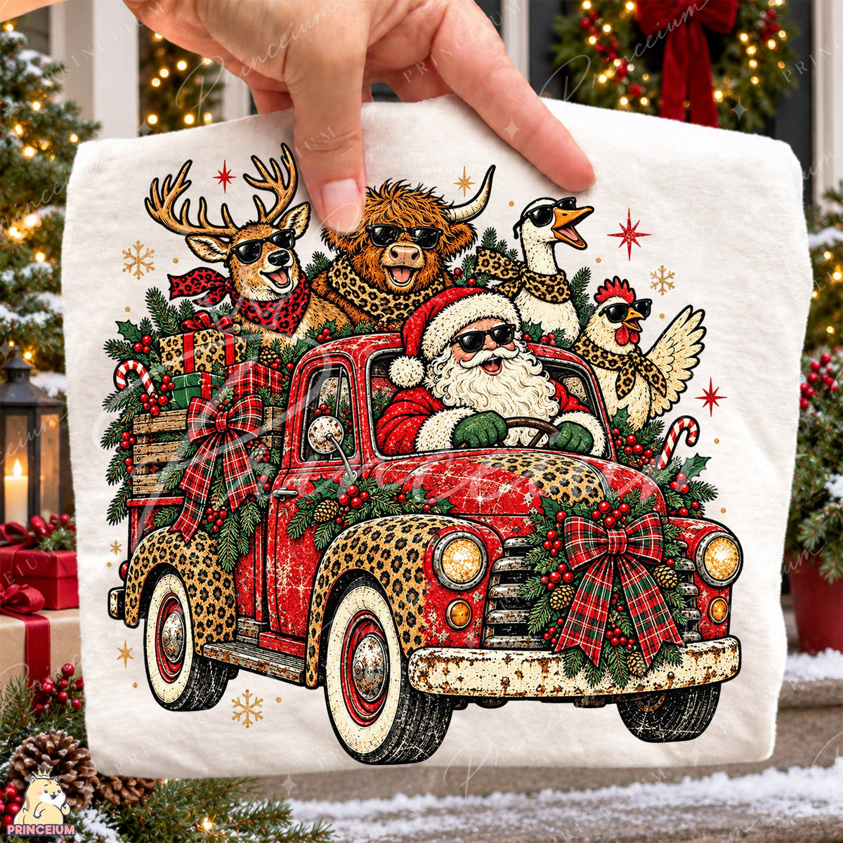 Santa's Vintage Christmas Truck Parade