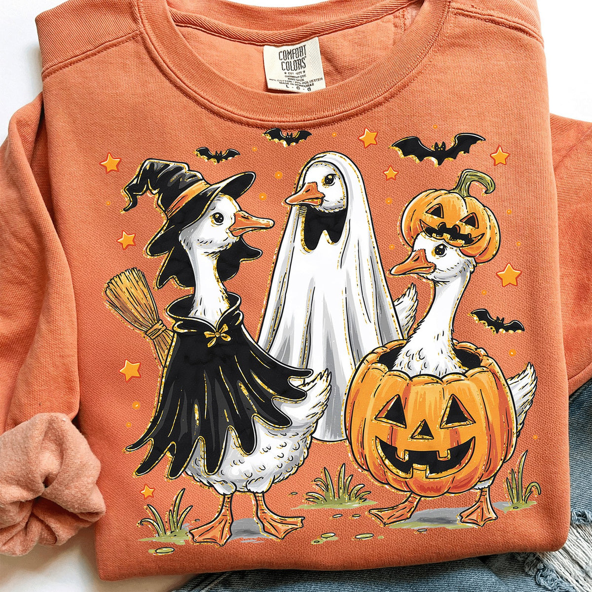 Spooky Goose Halloween Trio