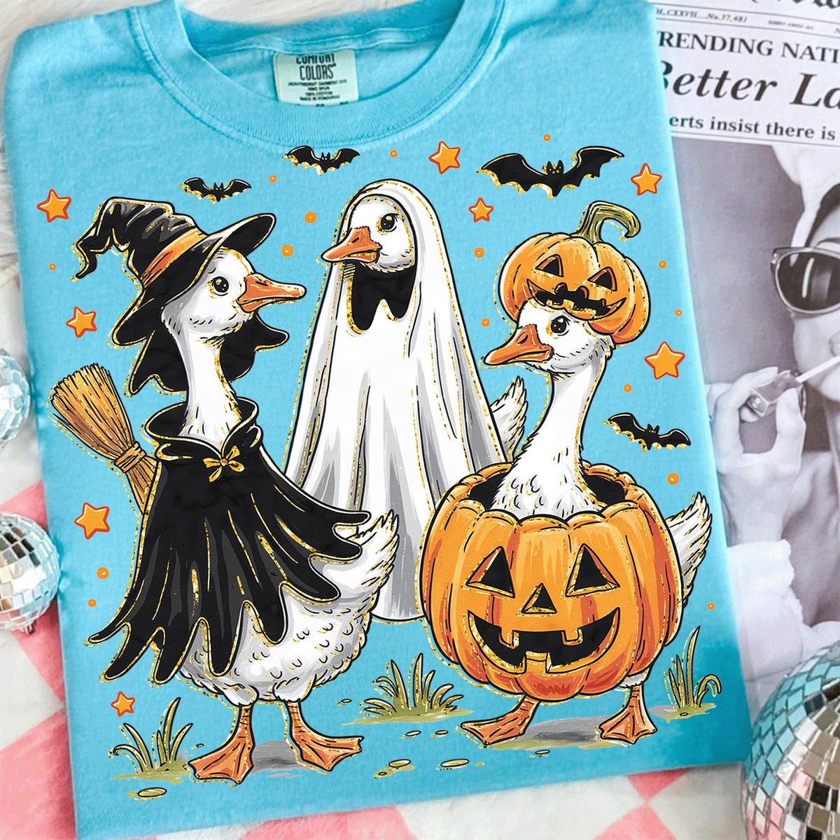 Spooky Goose Halloween Trio