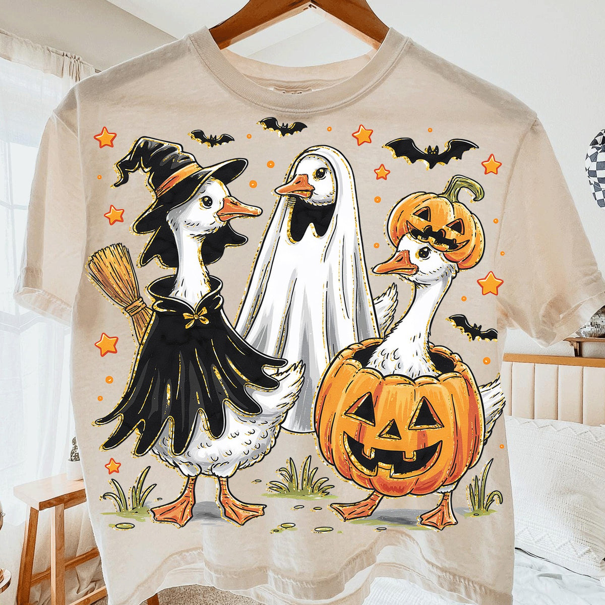 Spooky Goose Halloween Trio