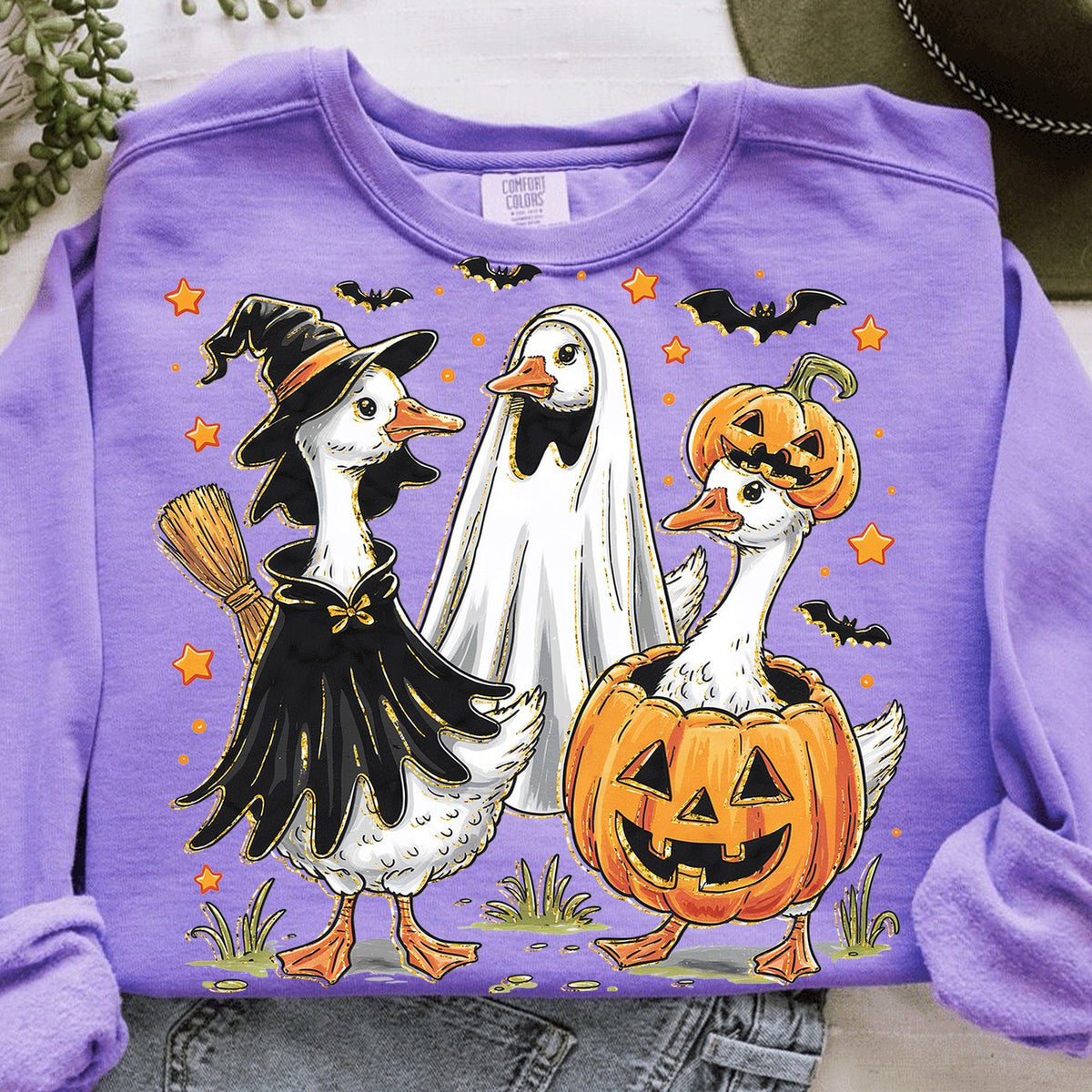 Spooky Goose Halloween Trio