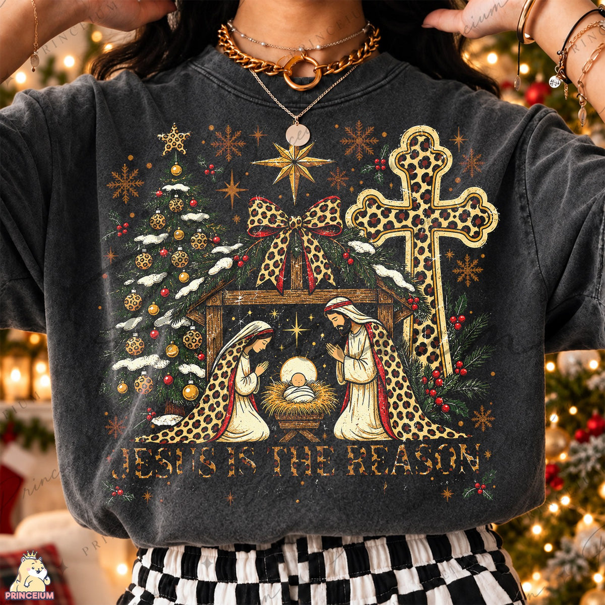 Leopard Nativity Jesus Is The Reason