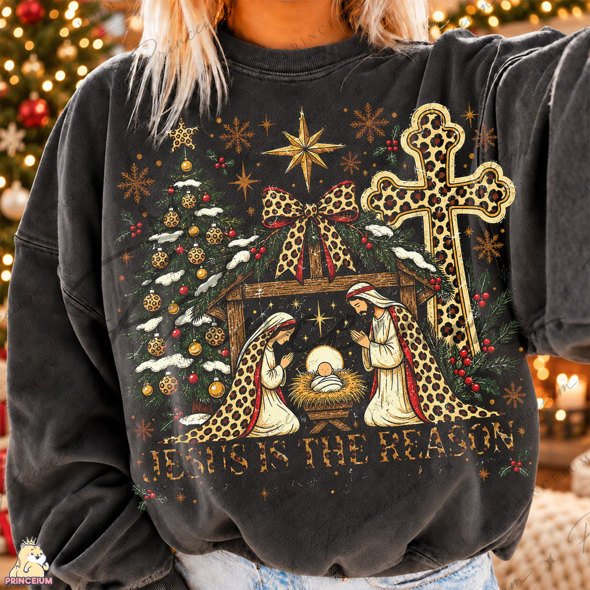 Leopard Nativity Jesus Is The Reason