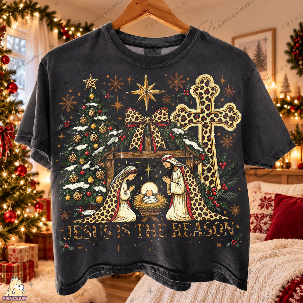 Leopard Nativity Jesus Is The Reason