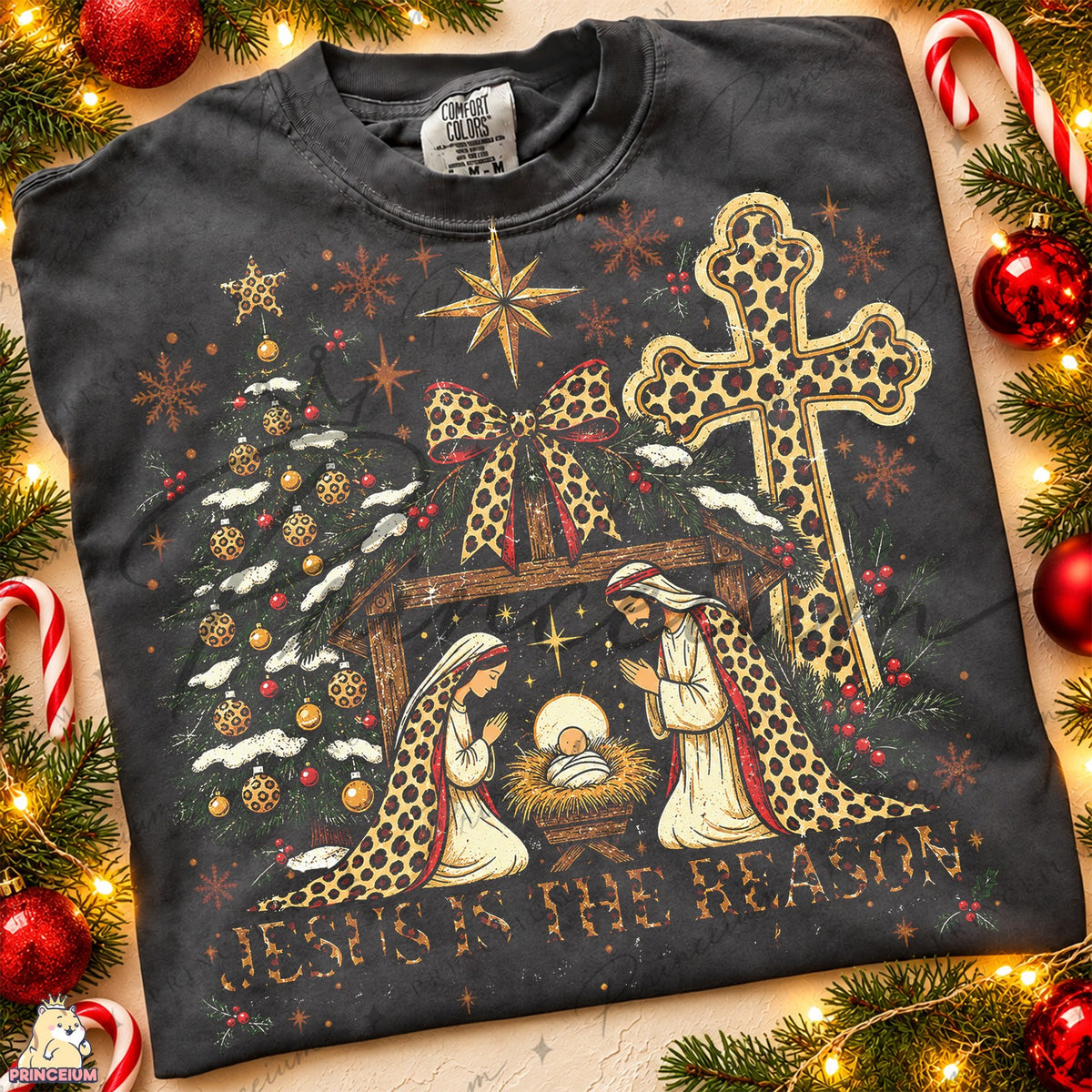 Leopard Nativity Jesus Is The Reason