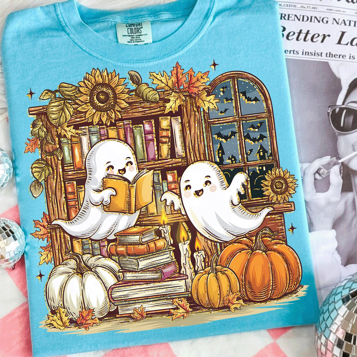 Bookish Ghosts Autumn Library