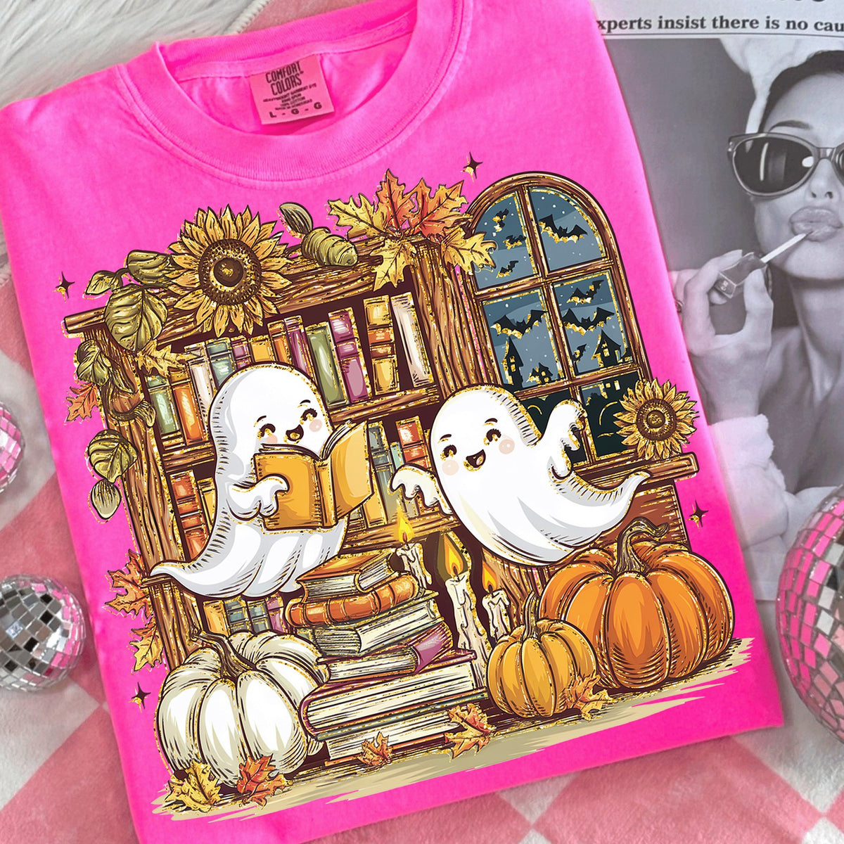 Bookish Ghosts Autumn Library