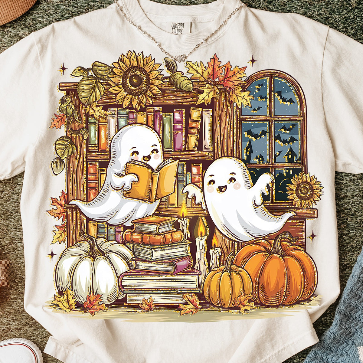 Bookish Ghosts Autumn Library
