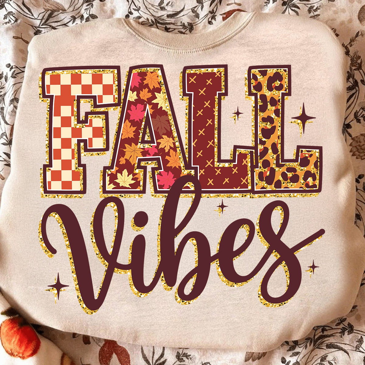 Fall Vibes Varsity Letters