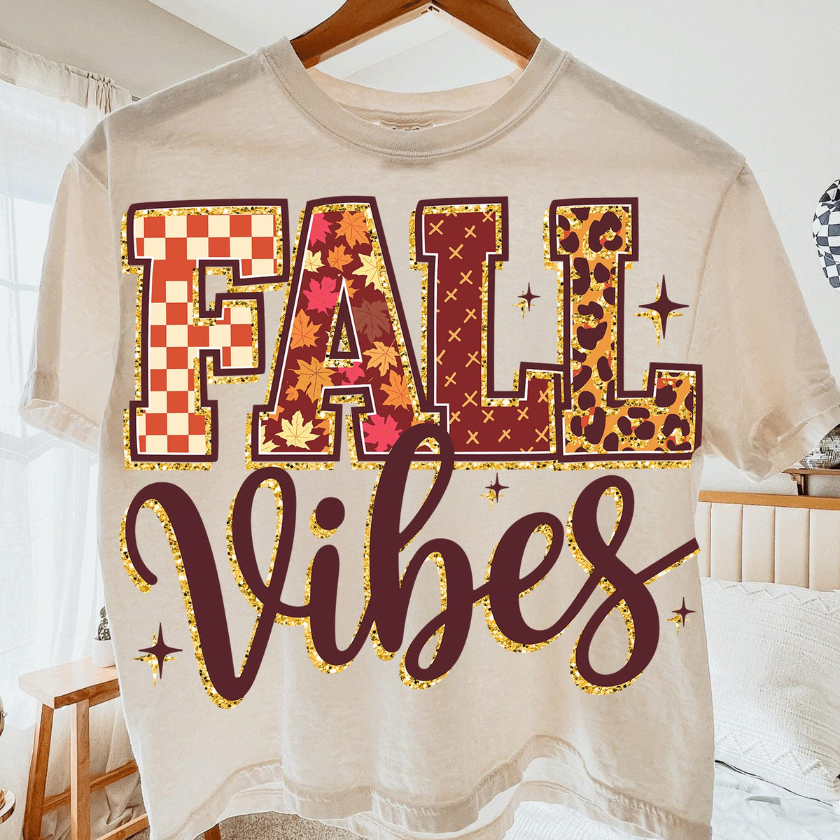 Fall Vibes Varsity Letters