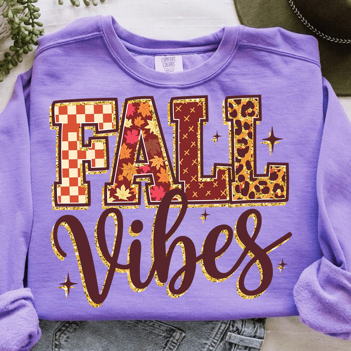 Fall Vibes Varsity Letters