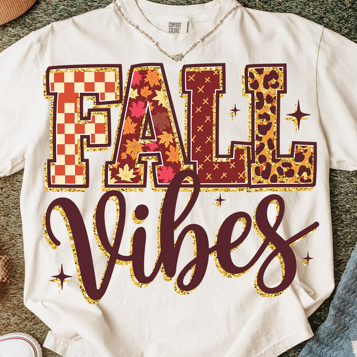 Fall Vibes Varsity Letters