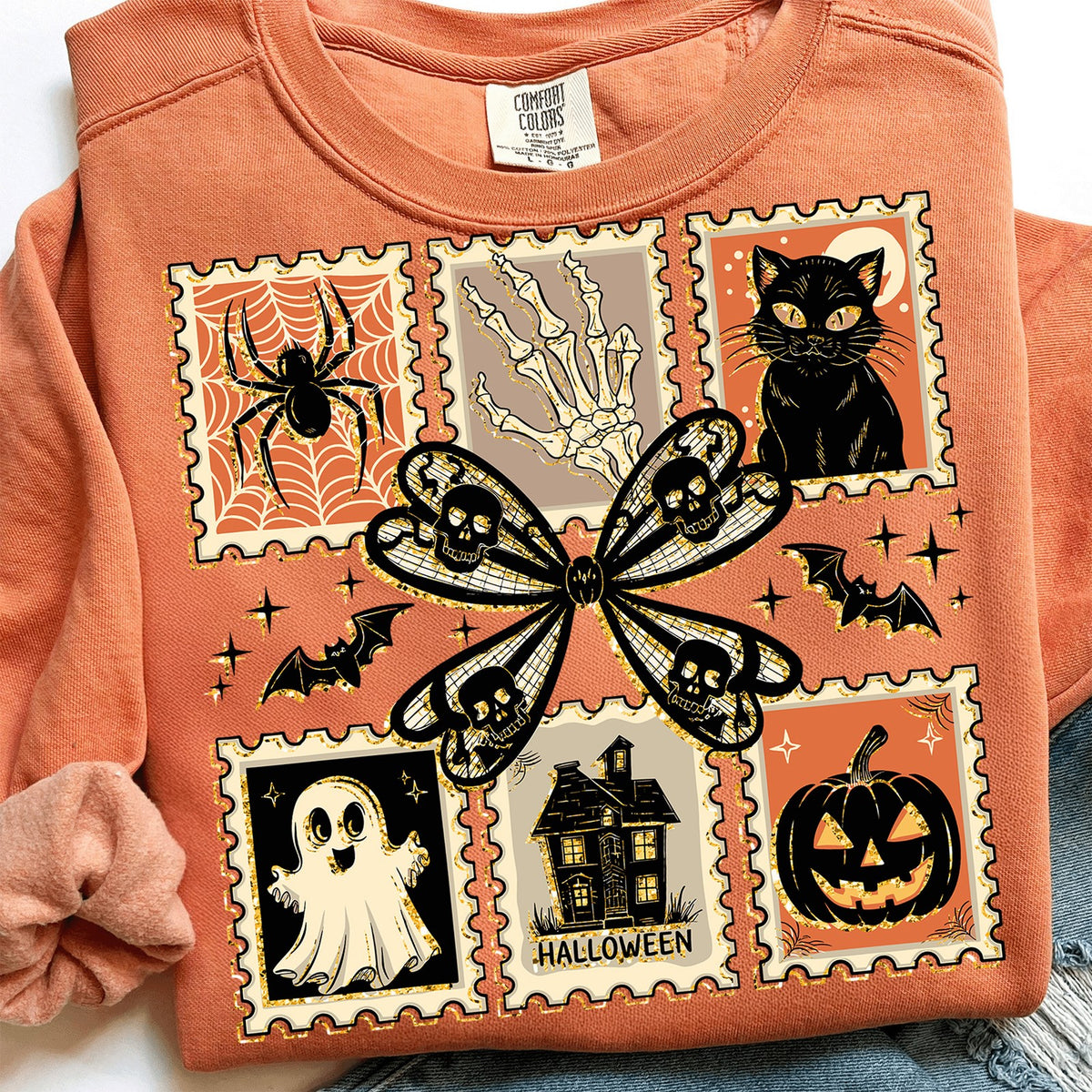 Vintage Halloween Stamps