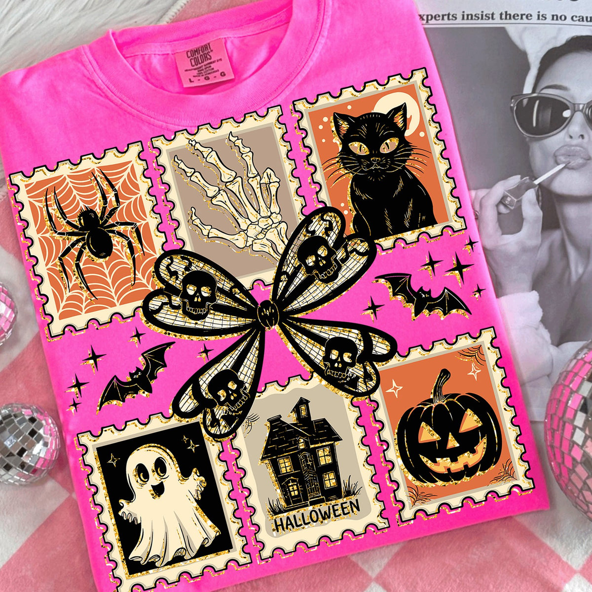 Vintage Halloween Stamps