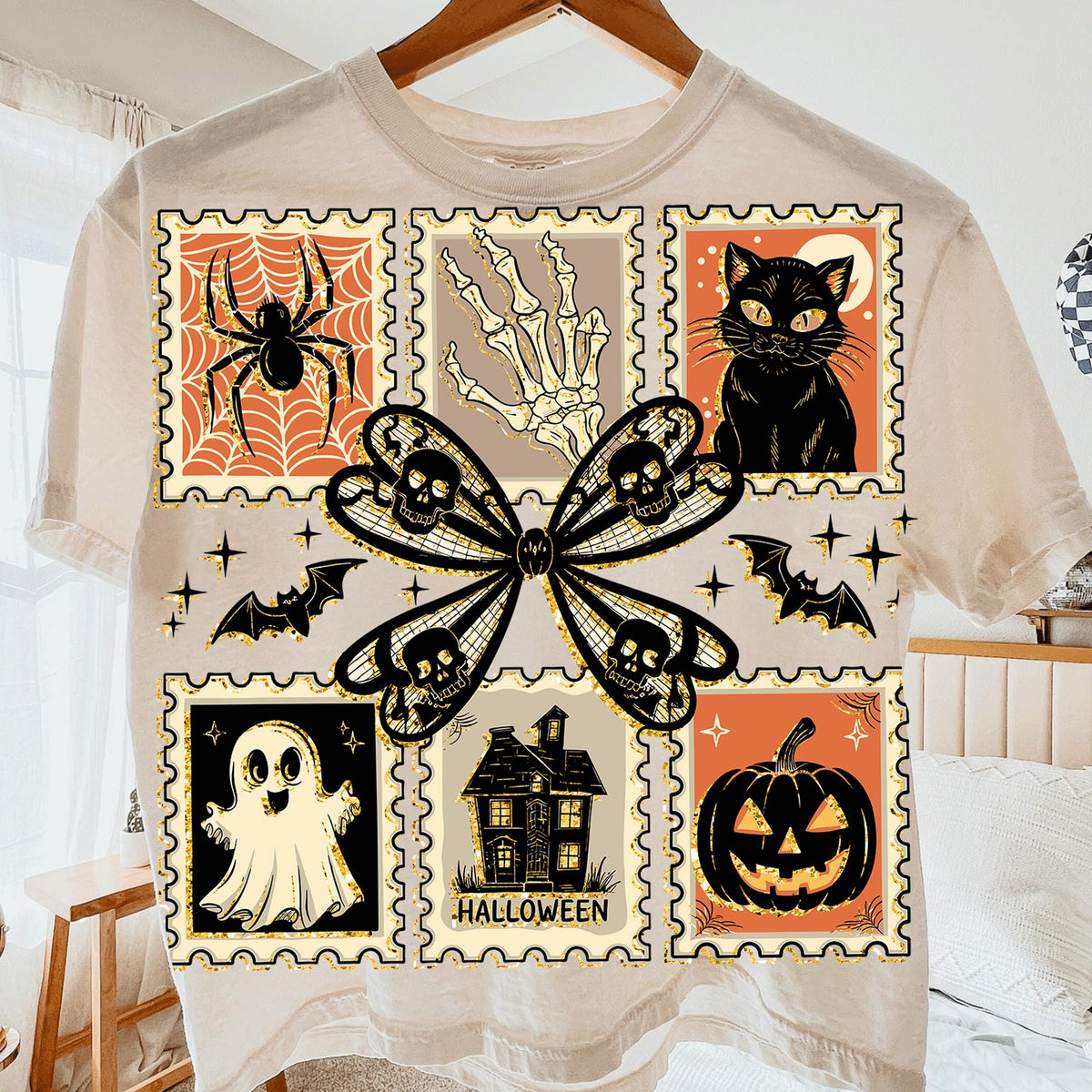 Vintage Halloween Stamps