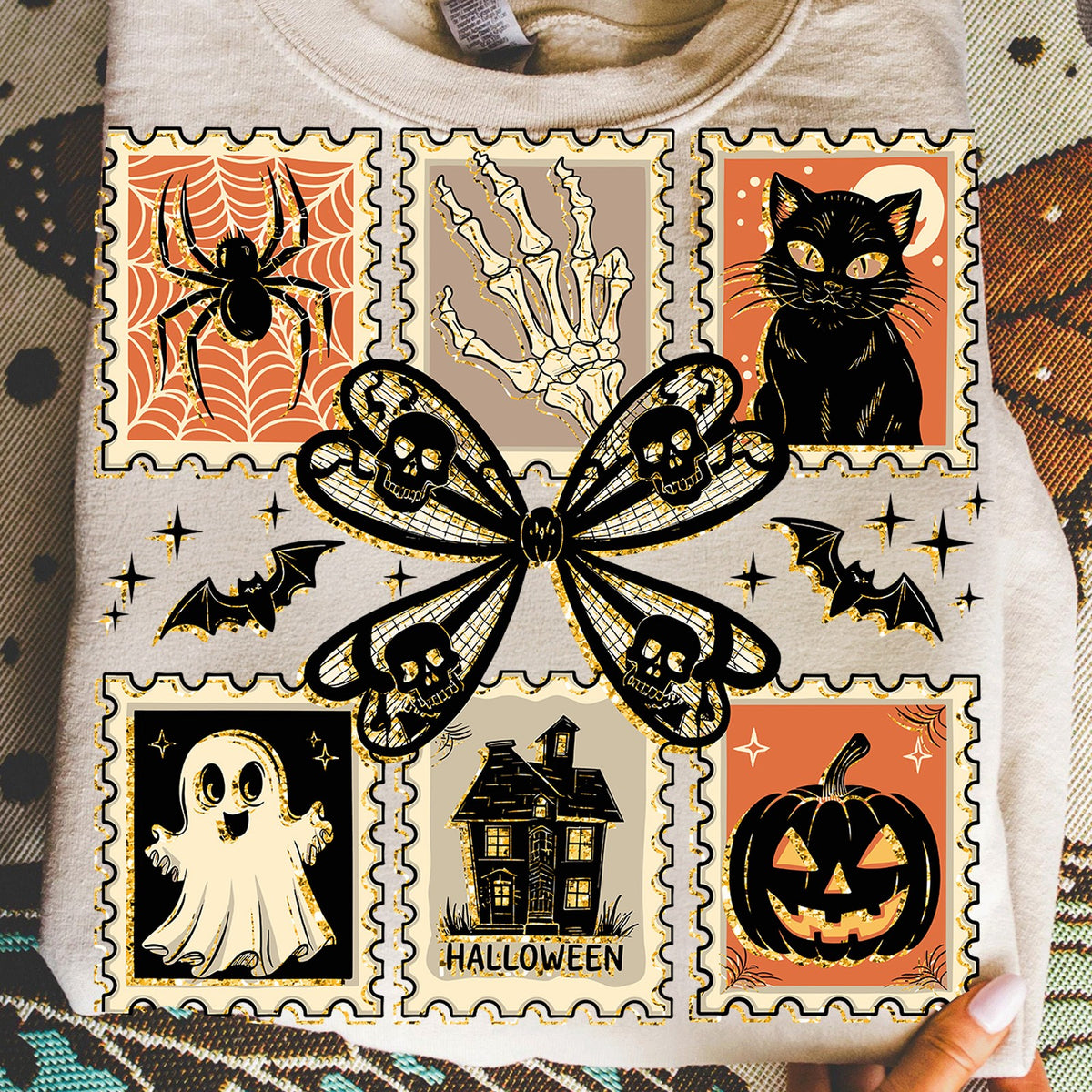 Vintage Halloween Stamps