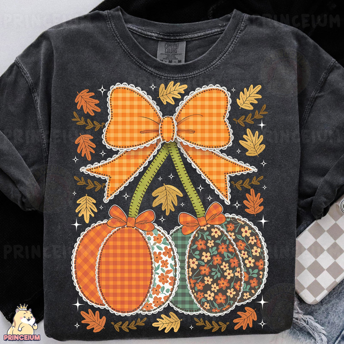 Coquette Pumpkin Bow