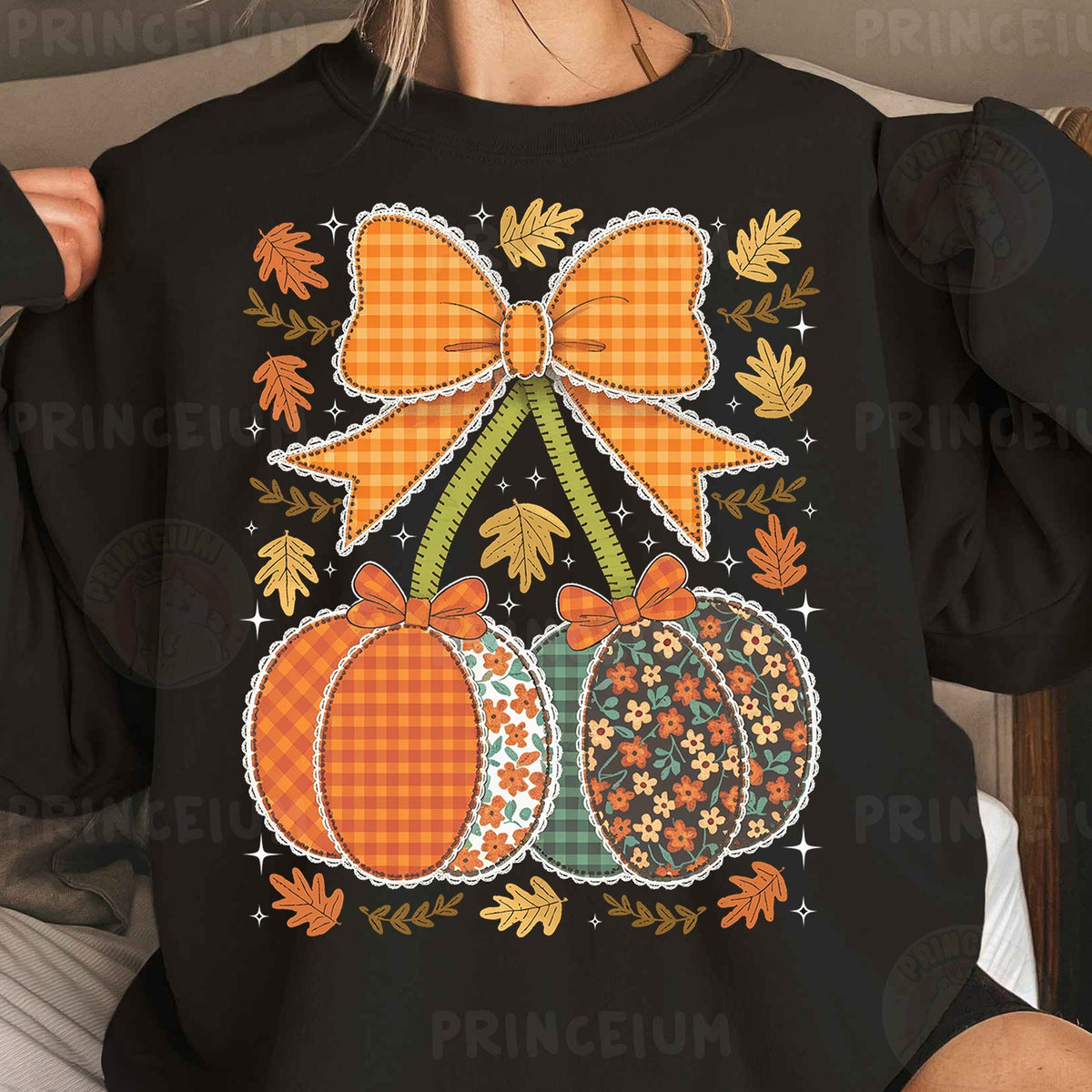 Coquette Pumpkin Bow