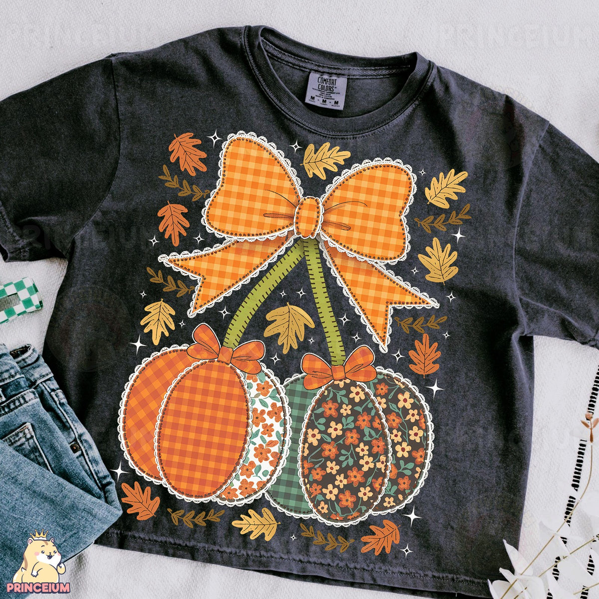Coquette Pumpkin Bow