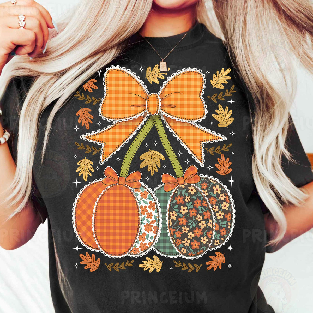 Coquette Pumpkin Bow