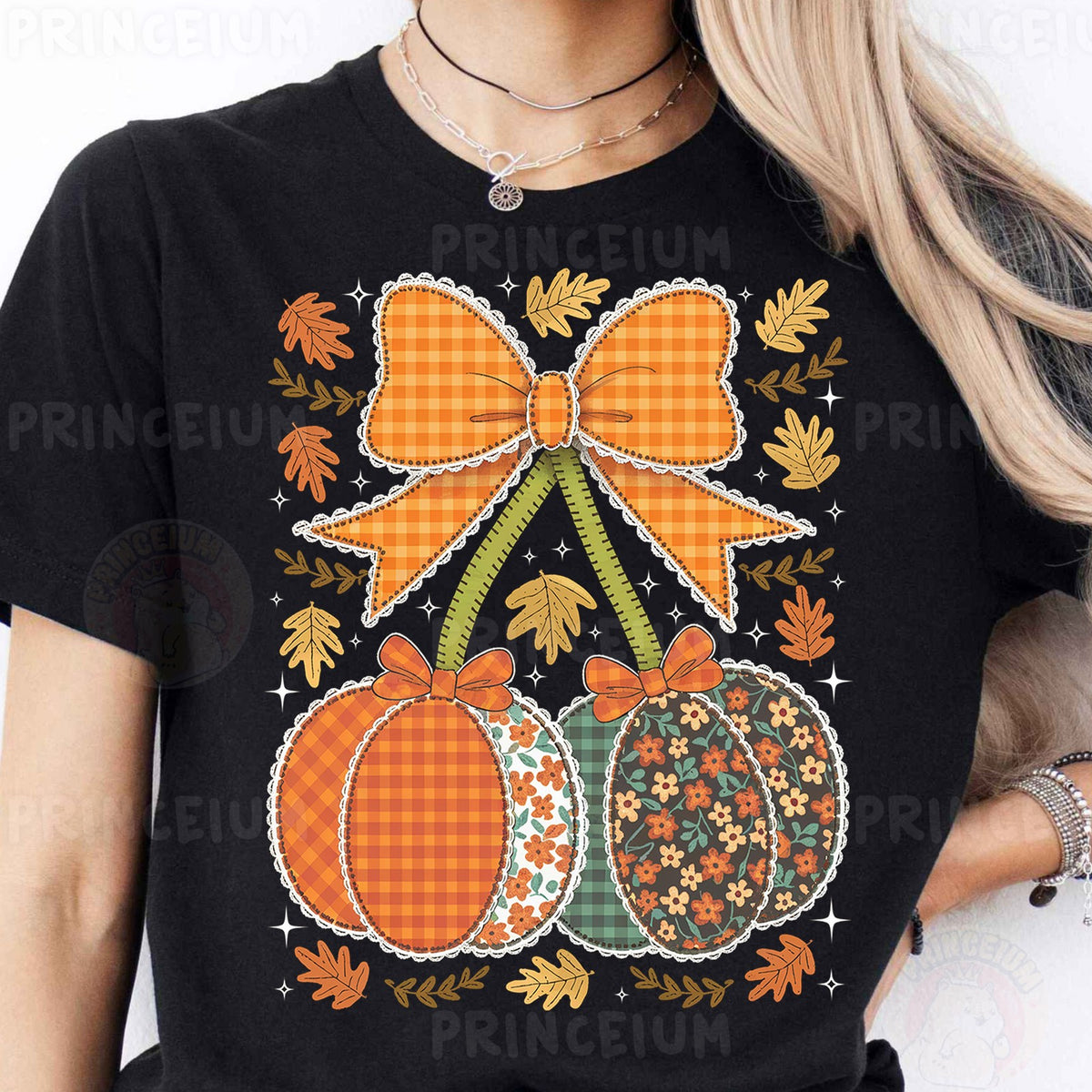 Coquette Pumpkin Bow