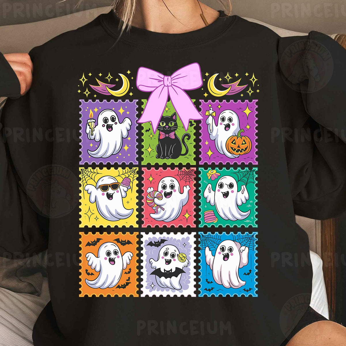 Coquette Ghost Stamps