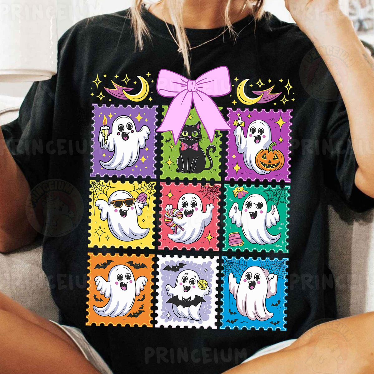 Coquette Ghost Stamps