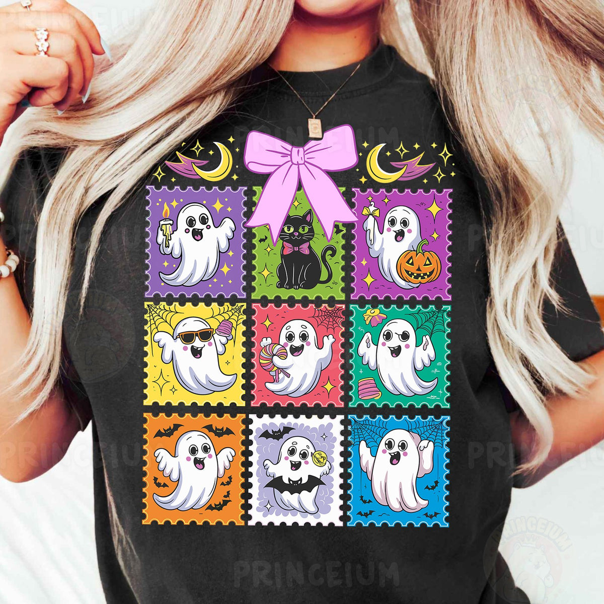 Coquette Ghost Stamps