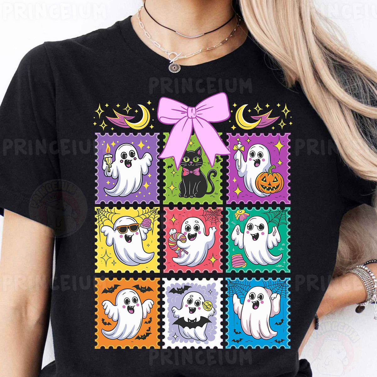 Coquette Ghost Stamps