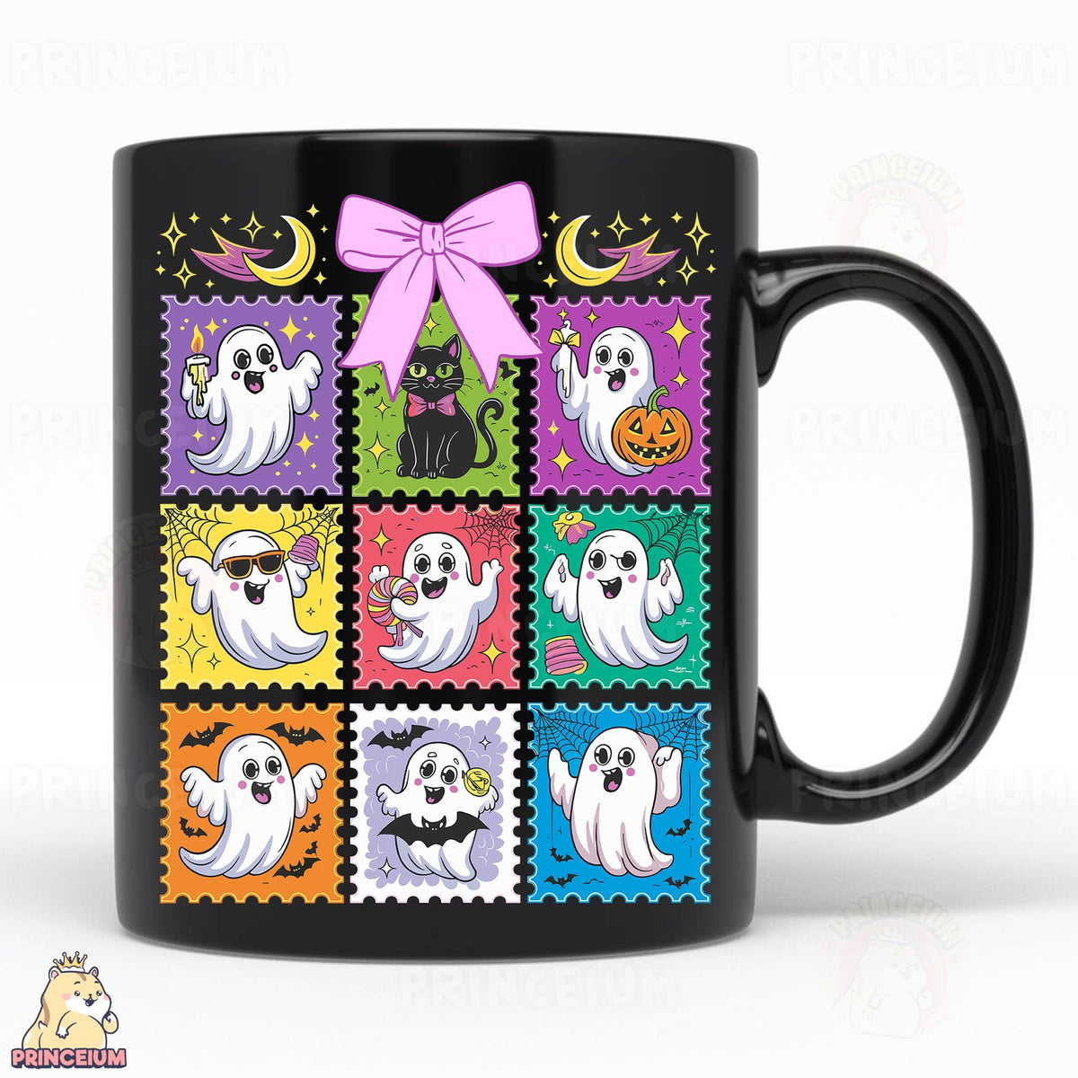 Coquette Ghost Stamps