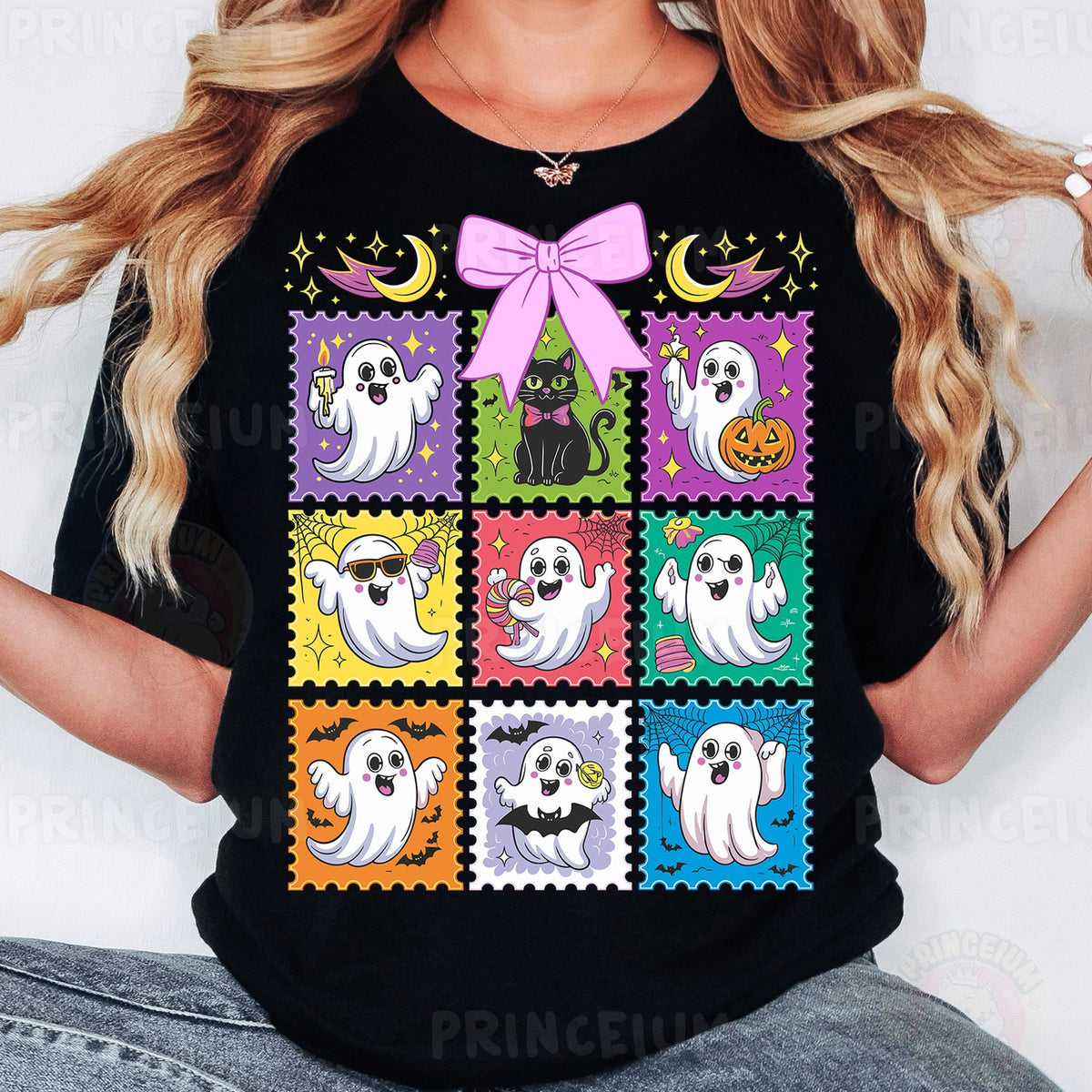 Coquette Ghost Stamps