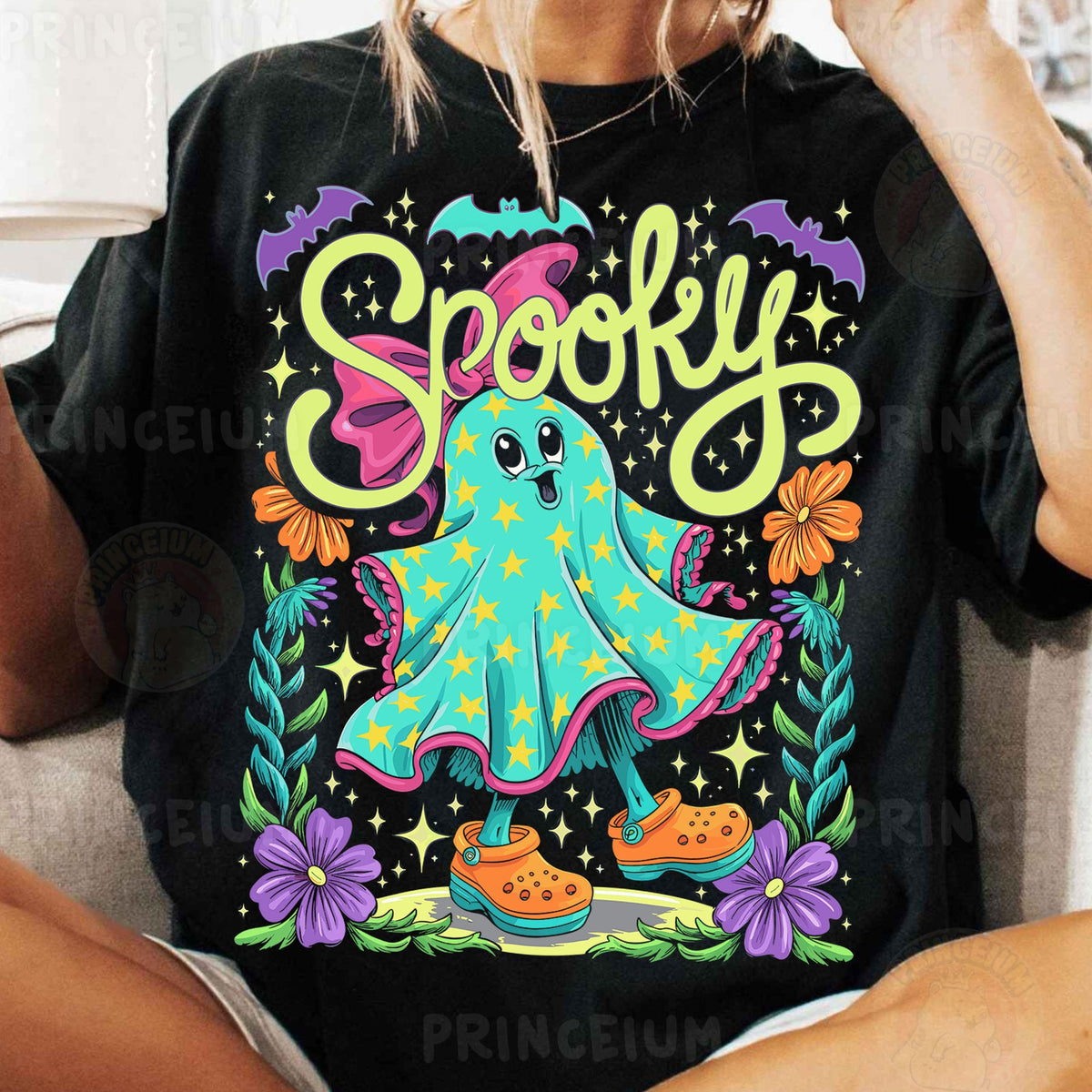 Spooky Ghost in Crocs
