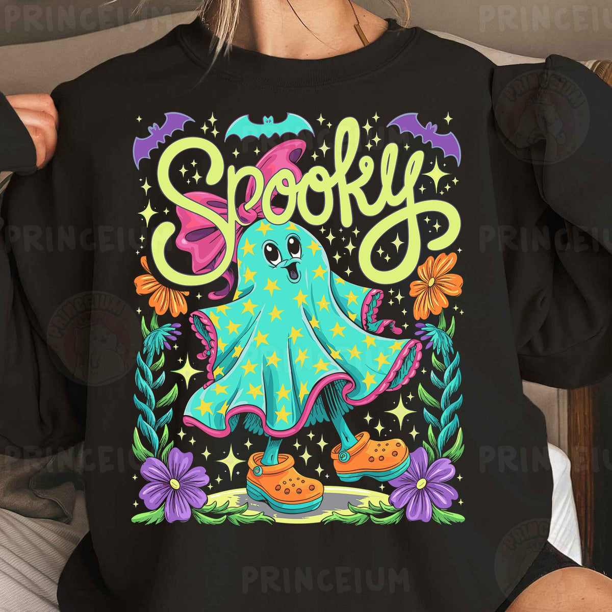 Spooky Ghost in Crocs