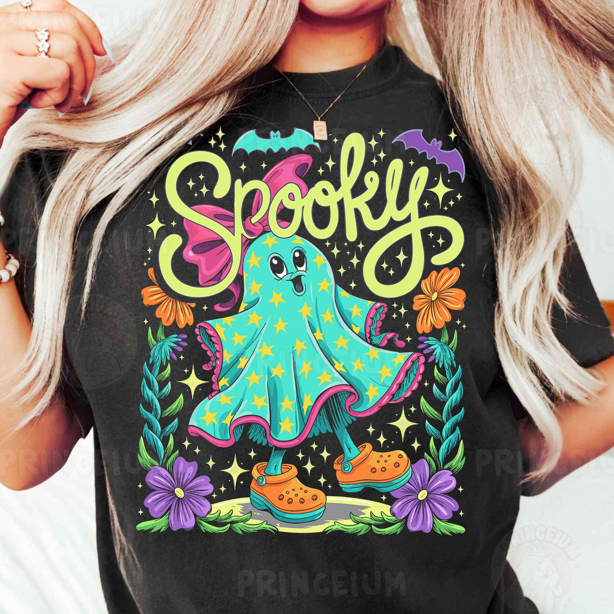 Spooky Ghost in Crocs