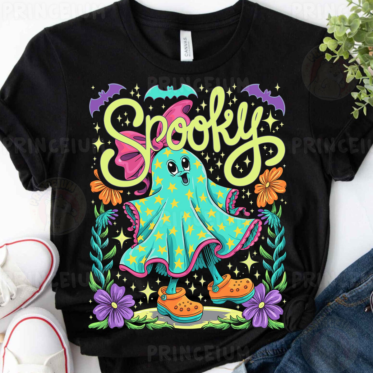 Spooky Ghost in Crocs