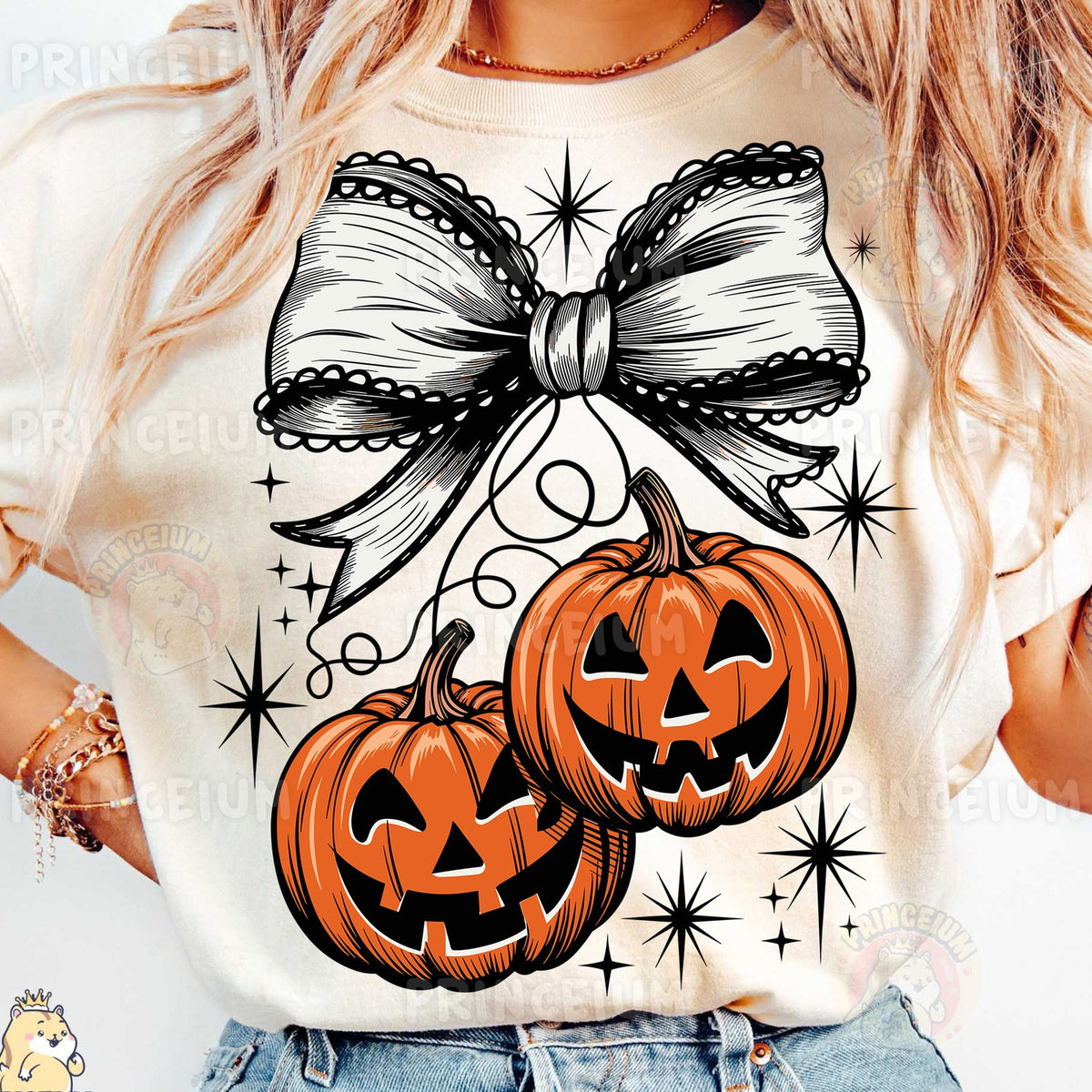 Coquette Bow Pumpkins