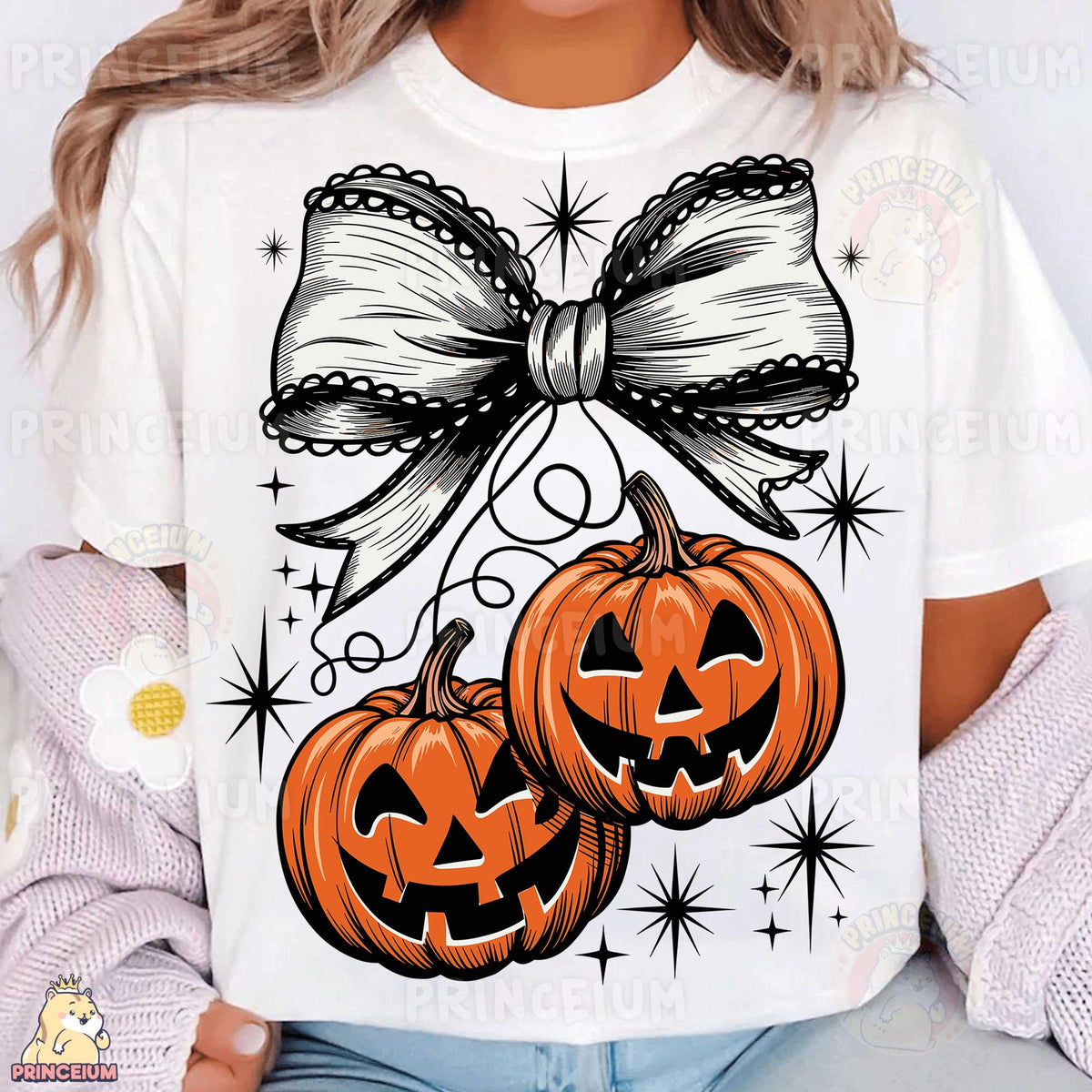 Coquette Bow Pumpkins
