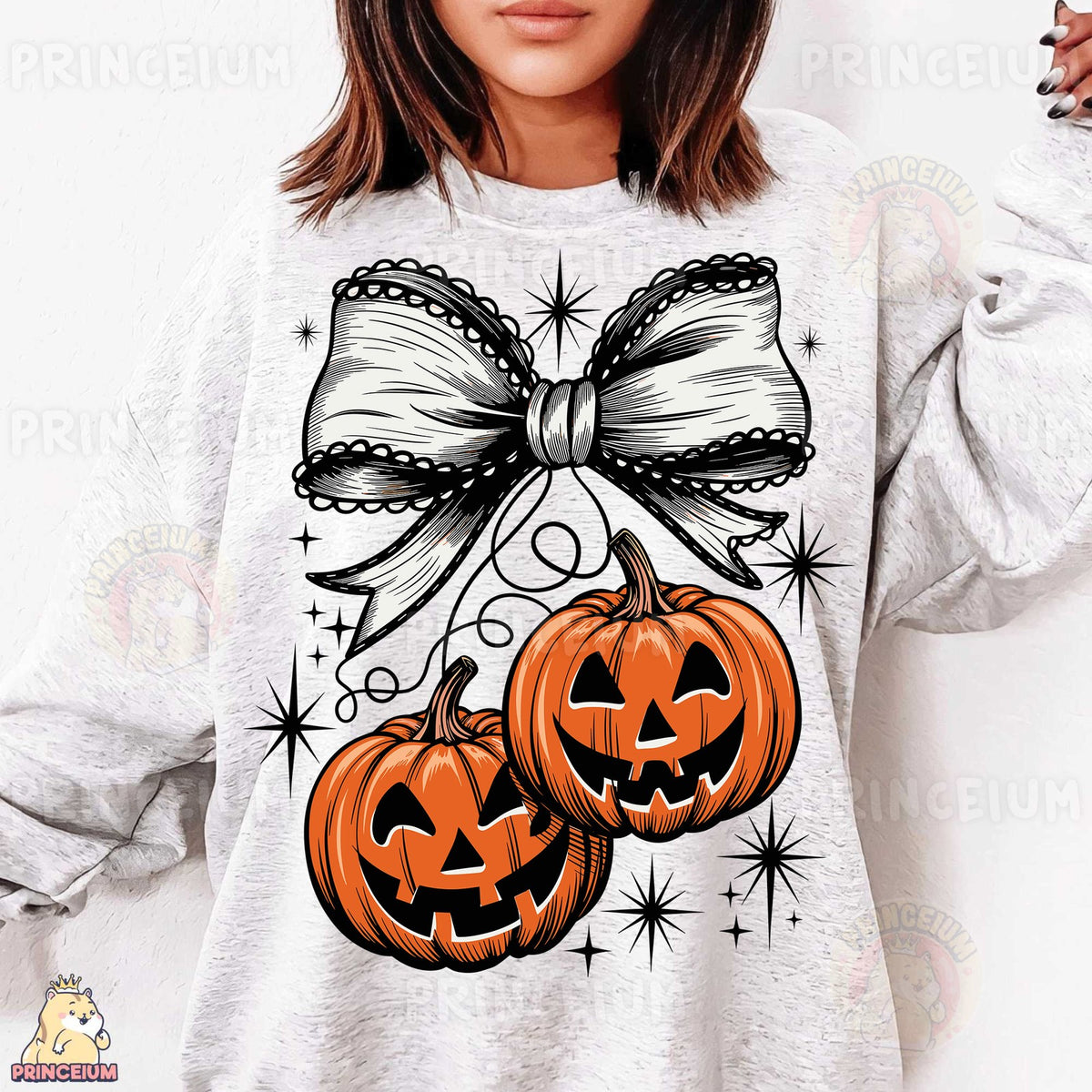 Coquette Bow Pumpkins