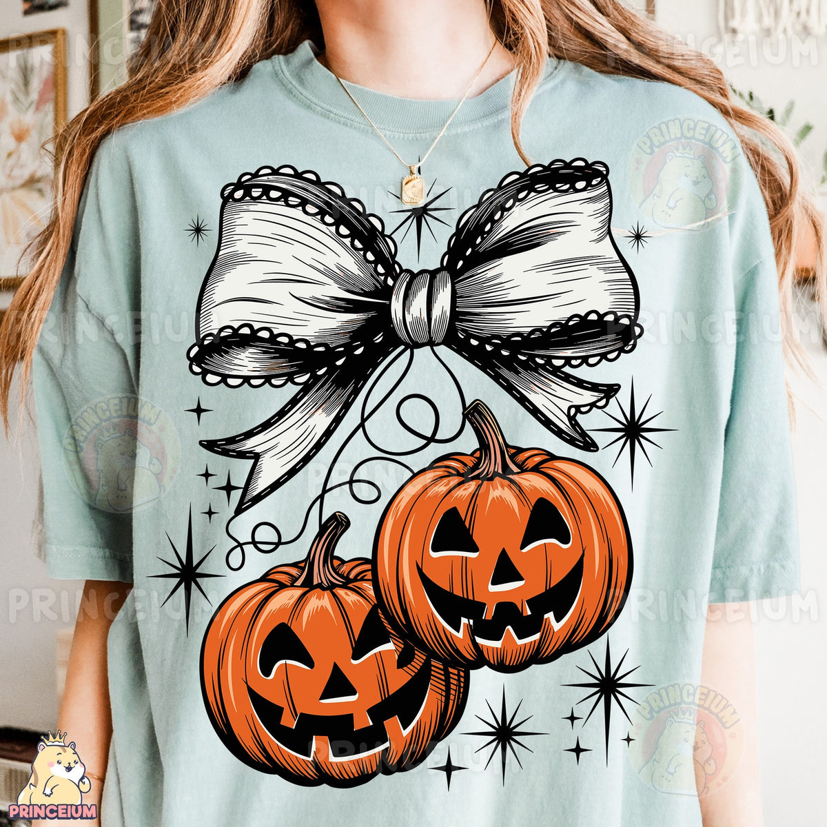 Coquette Bow Pumpkins