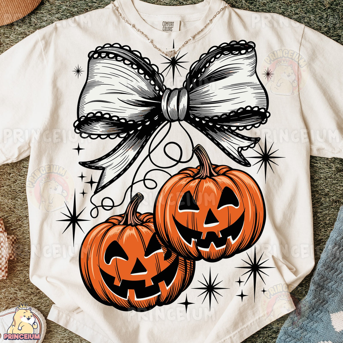 Coquette Bow Pumpkins