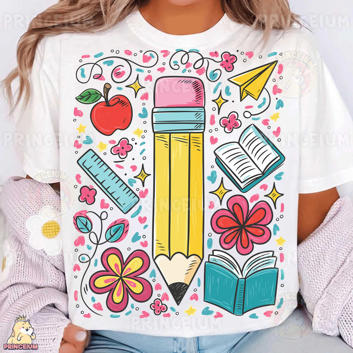 Doodle Pencil School Supplies