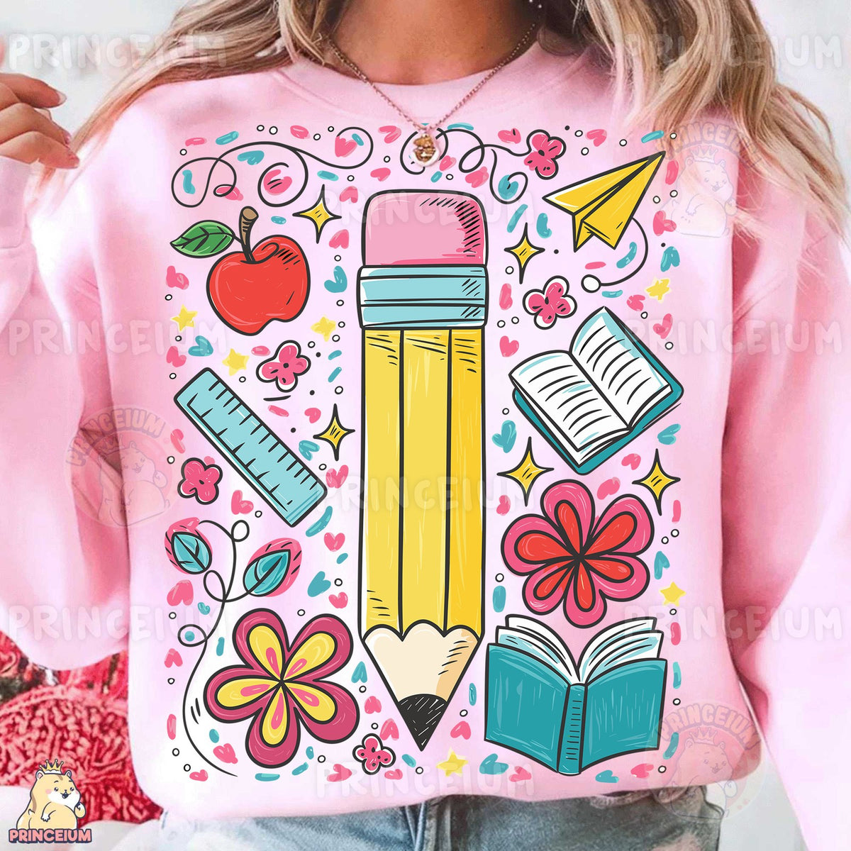 Doodle Pencil School Supplies