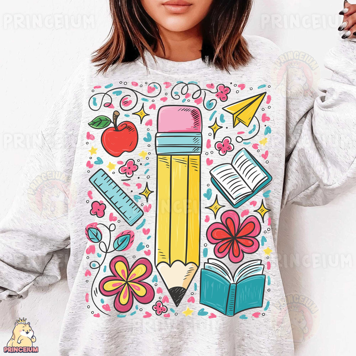 Doodle Pencil School Supplies