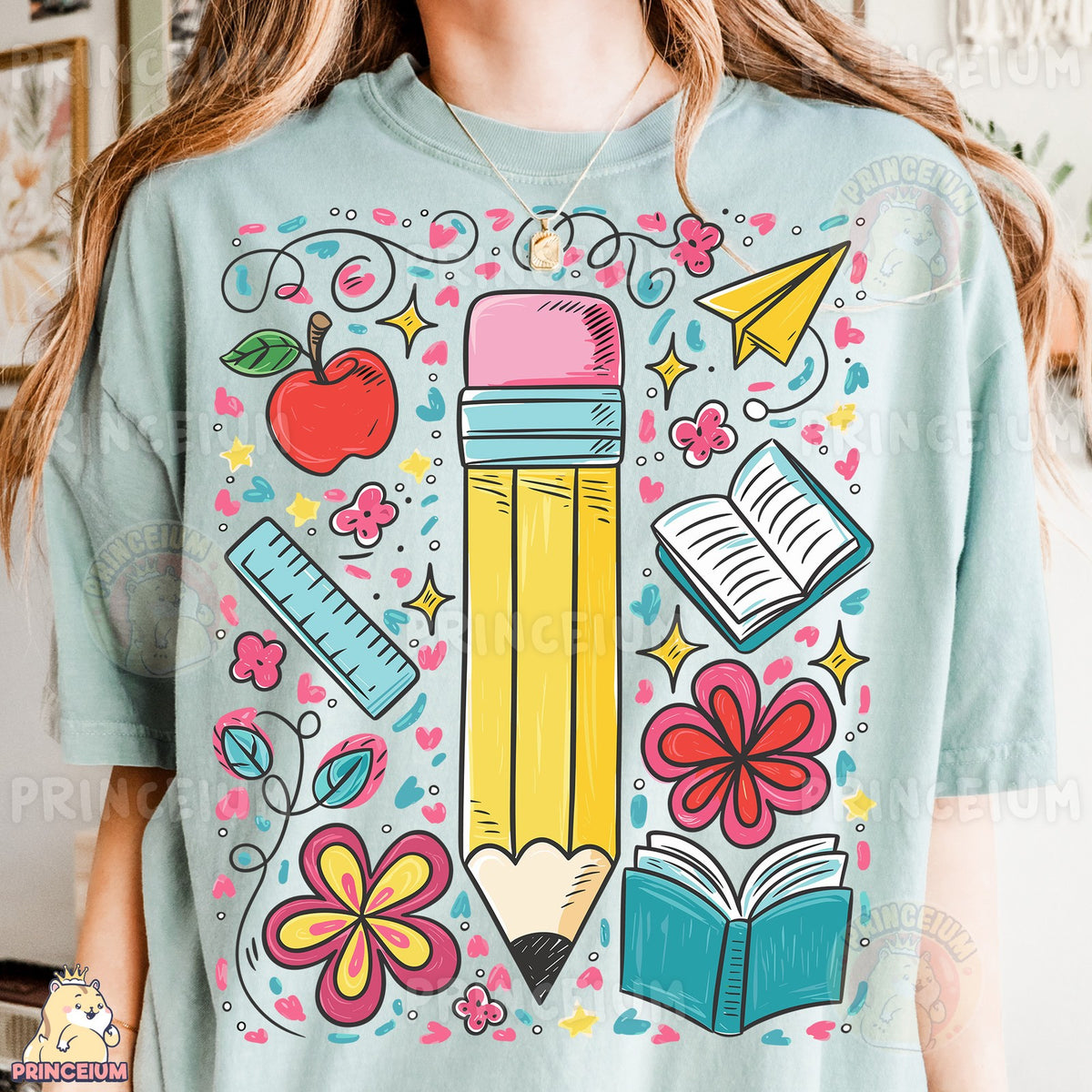Doodle Pencil School Supplies