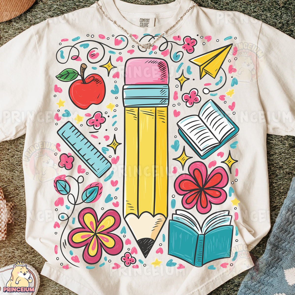 Doodle Pencil School Supplies