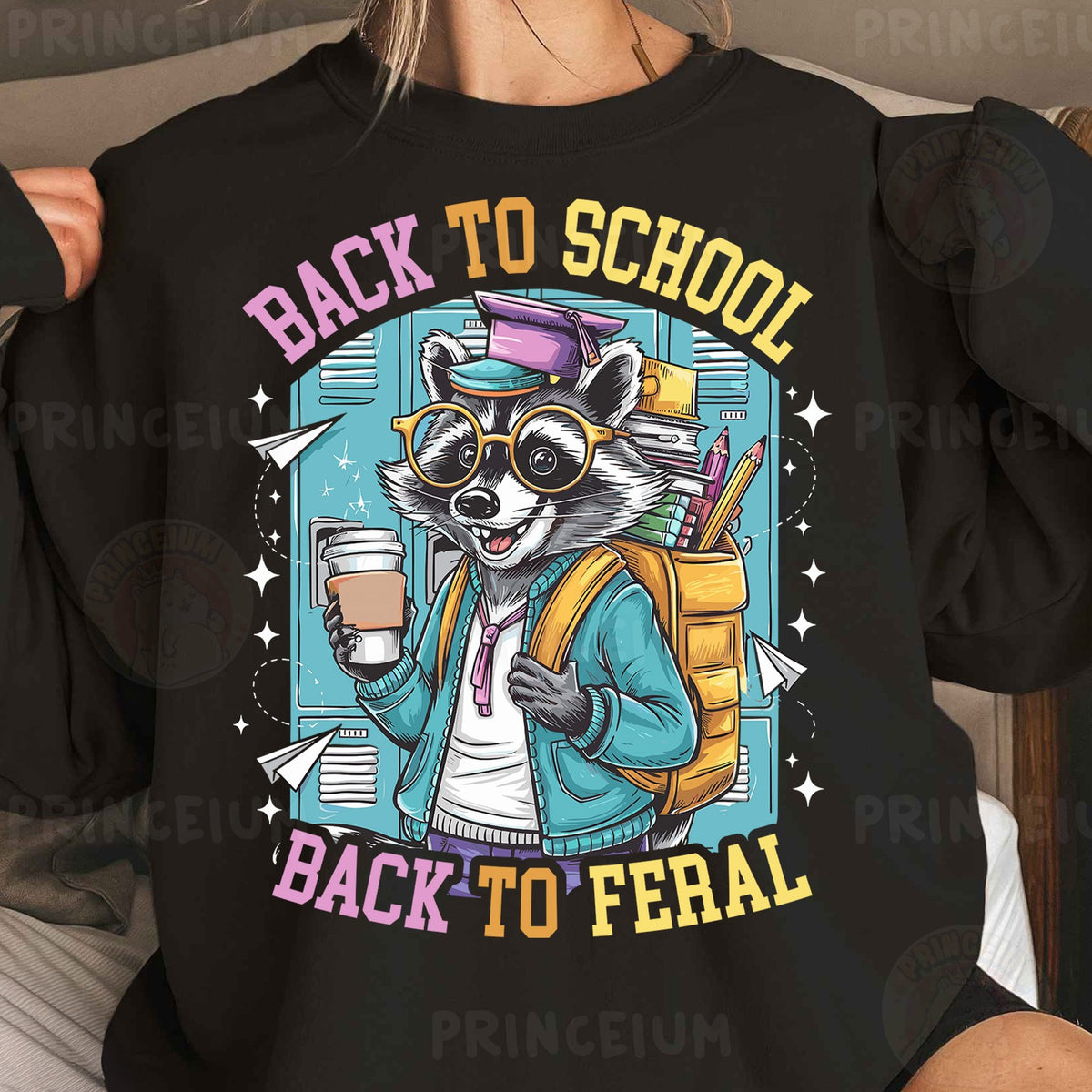 Back to School Feral Raccoon