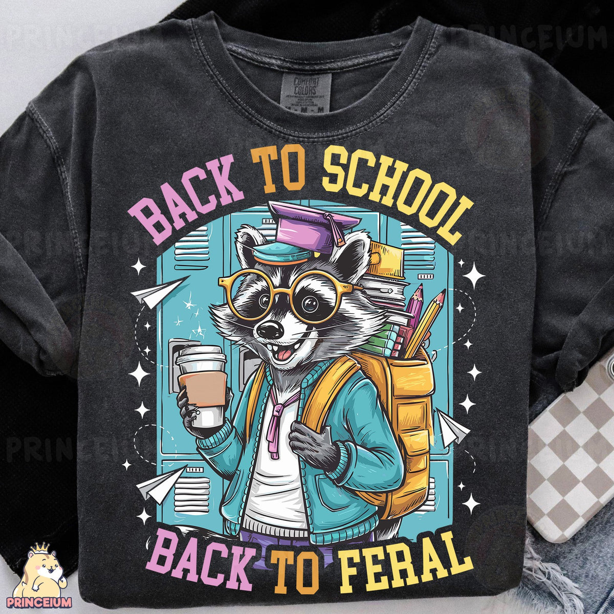 Back to School Feral Raccoon